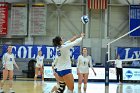 VB vs USCGA  Wheaton College Women's Volleyball vs U.S. Coast Guard Academy. - Photo by Keith Nordstrom : Wheaton, Volleyball